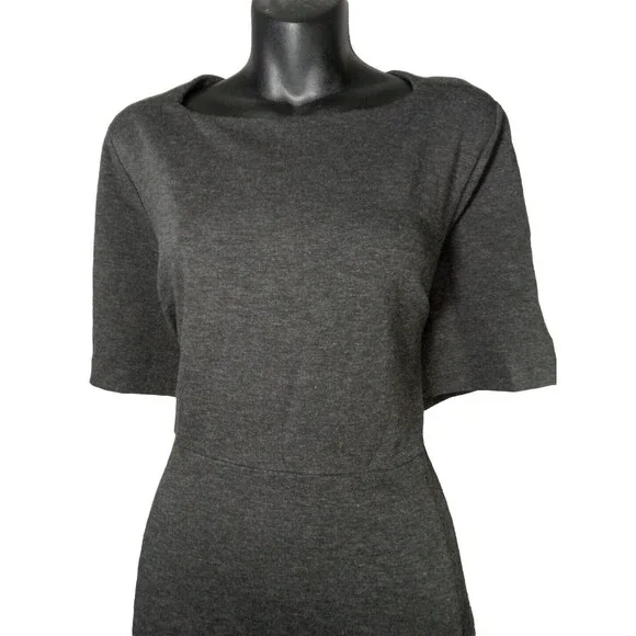 The Limited Women's Casual Pull-over Dress Fit & Flare Knee Length Empire Waist - Picture 3 of 12